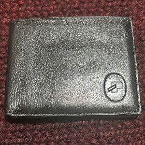 Elegant Black Leather Wallet